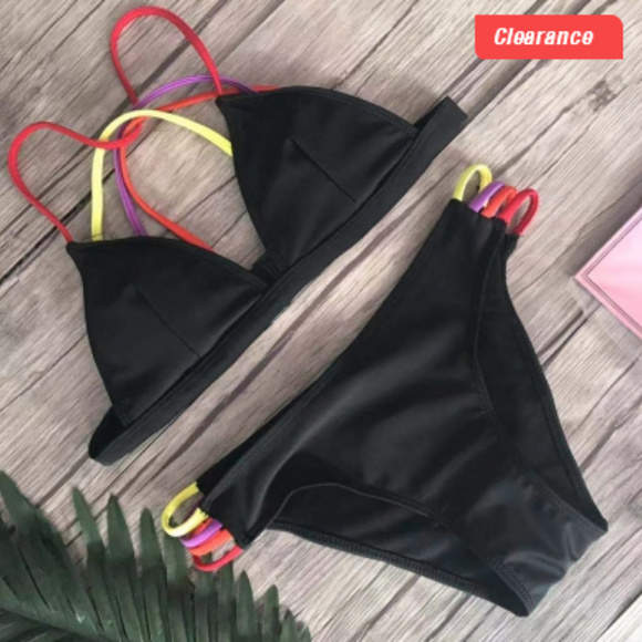 Sexy Backless Low Waist Women Bikini Set ...FOR U! - Picture 3 of 5